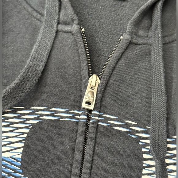 Y2K Oakley Zip-Up Hoodie - Picture 2 of 4